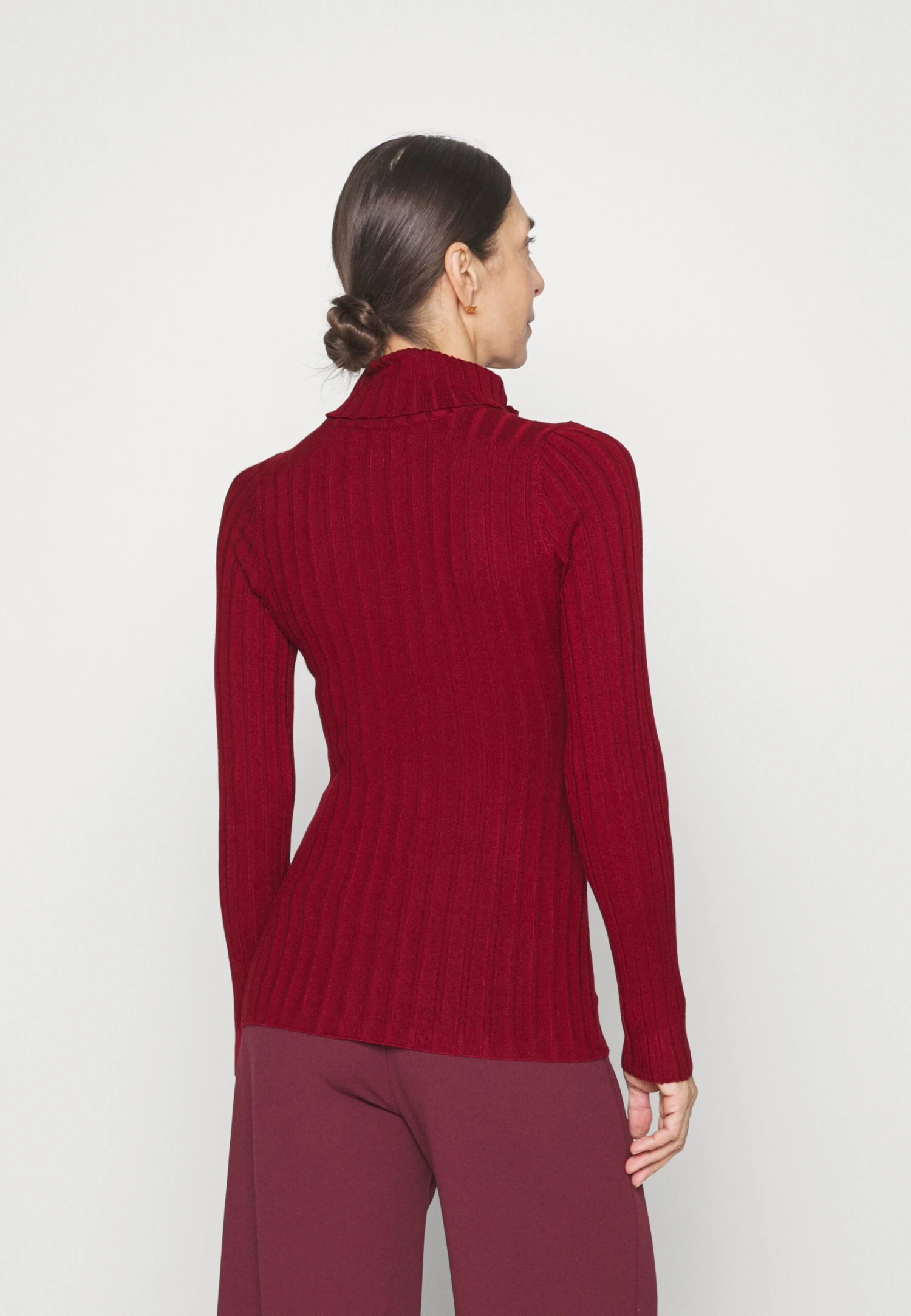 Anna Field Jersey De Punto - Dark Red - Imagen 3