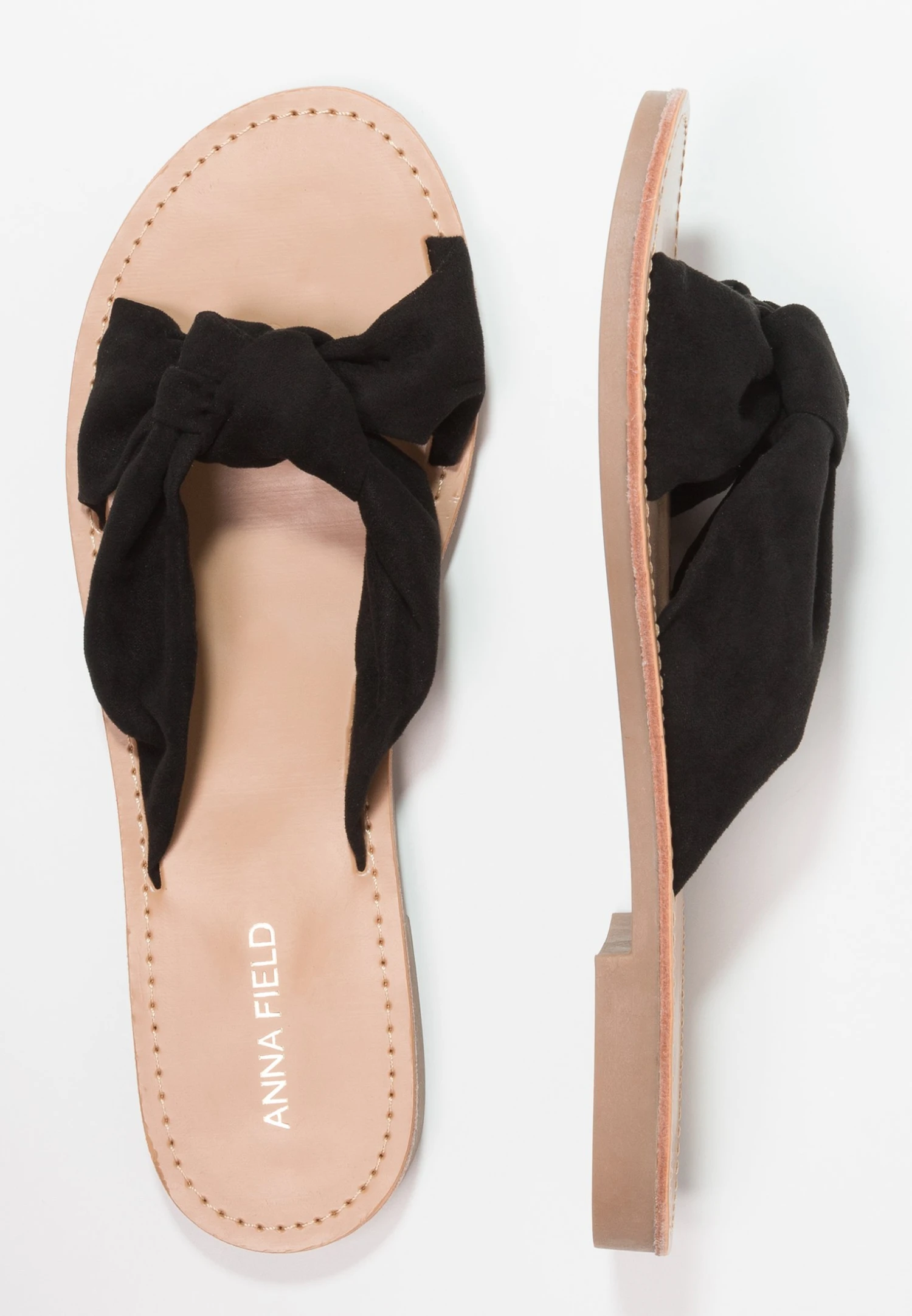 Anna Field Sandalias Planas - Black - Imagen 3