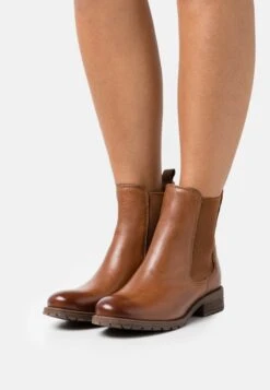 Anna Field Leather - Botines - Cognac