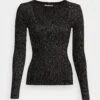 Anna Field Lurex - Jersey De Punto - Black