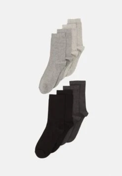 Anna Field 8 Pack- Calcetines - Grey, Black