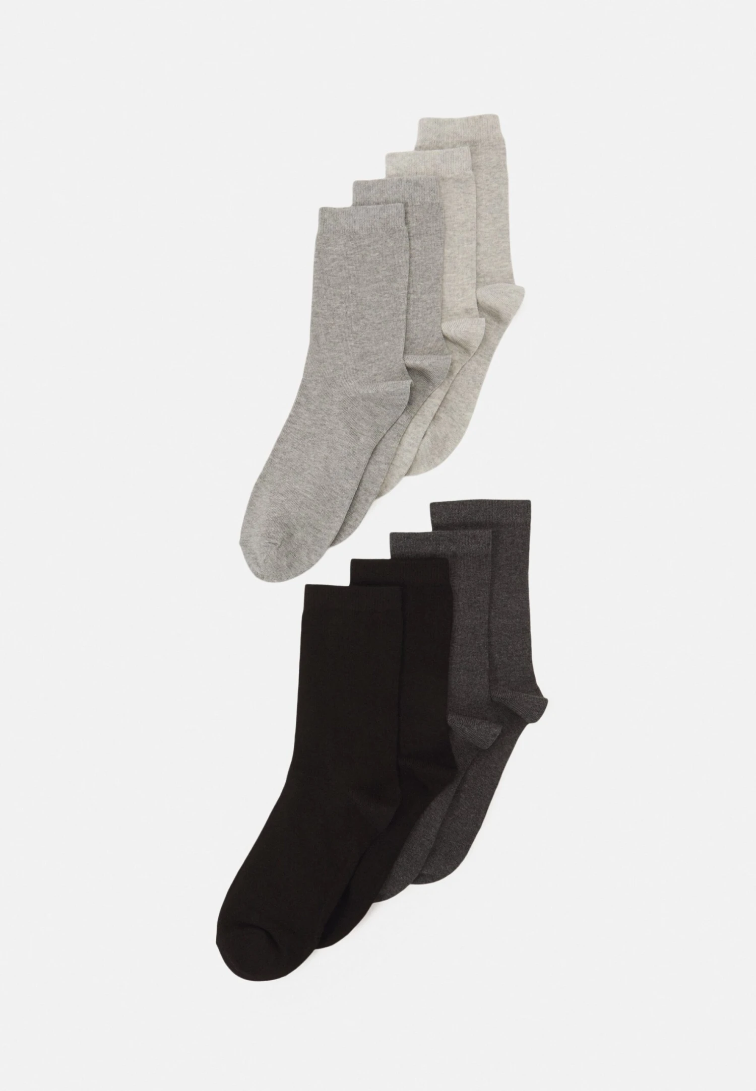 Anna Field 8 Pack- Calcetines - Grey, Black