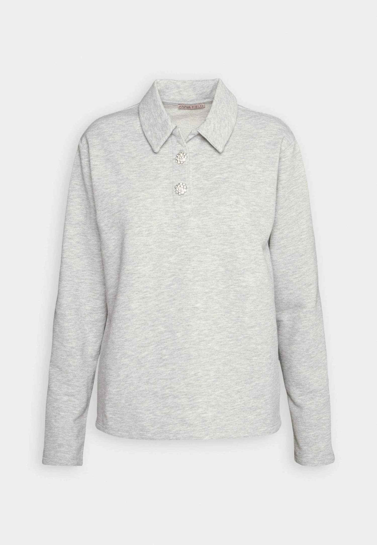Anna Field Sudadera - Mottled Light Grey