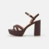 Anna Field Sandalias Con Plataforma - Dark Brown