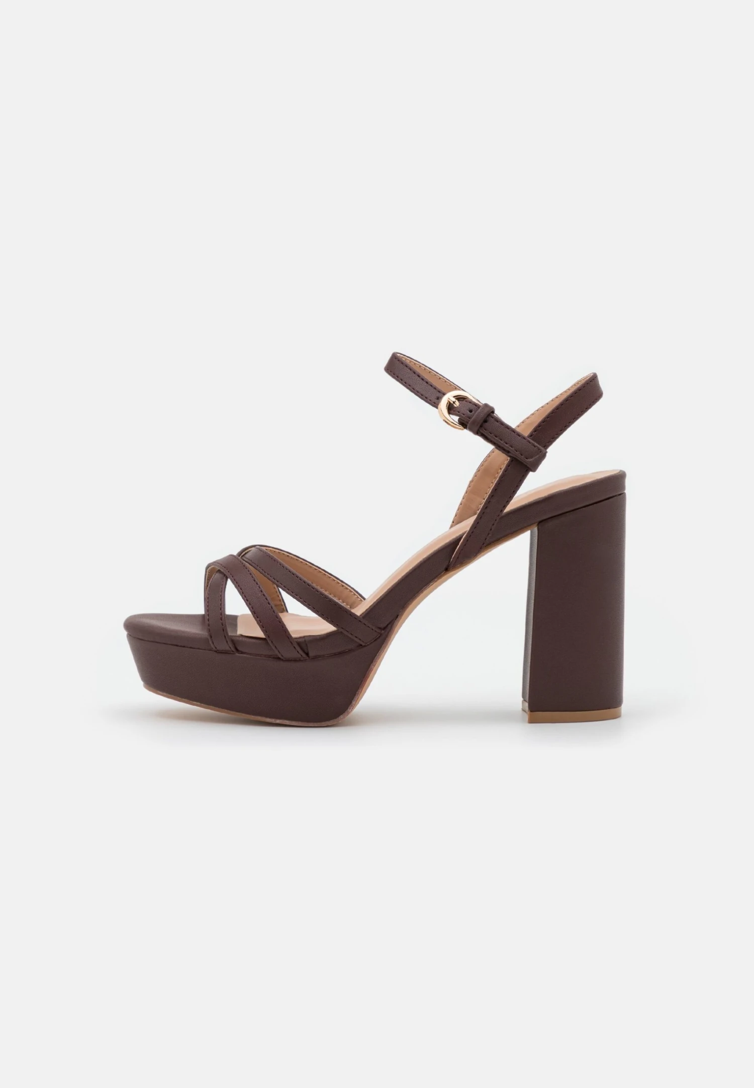 Anna Field Sandalias Con Plataforma - Dark Brown