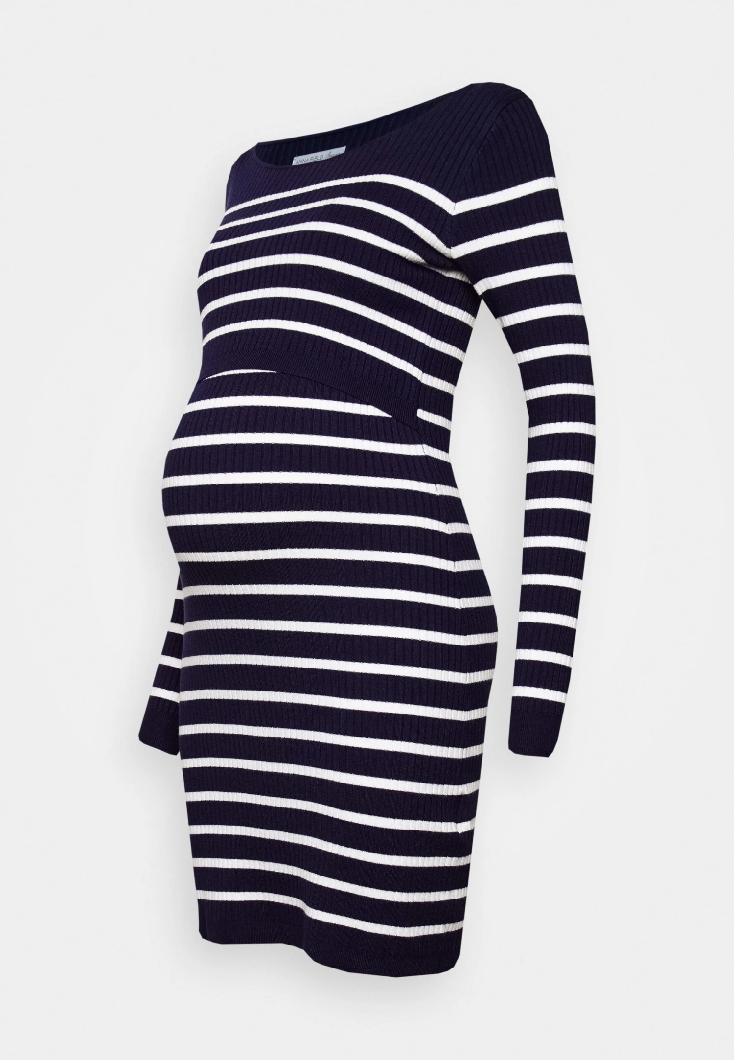 Vestido De Punto - Blue/White - Imagen 4