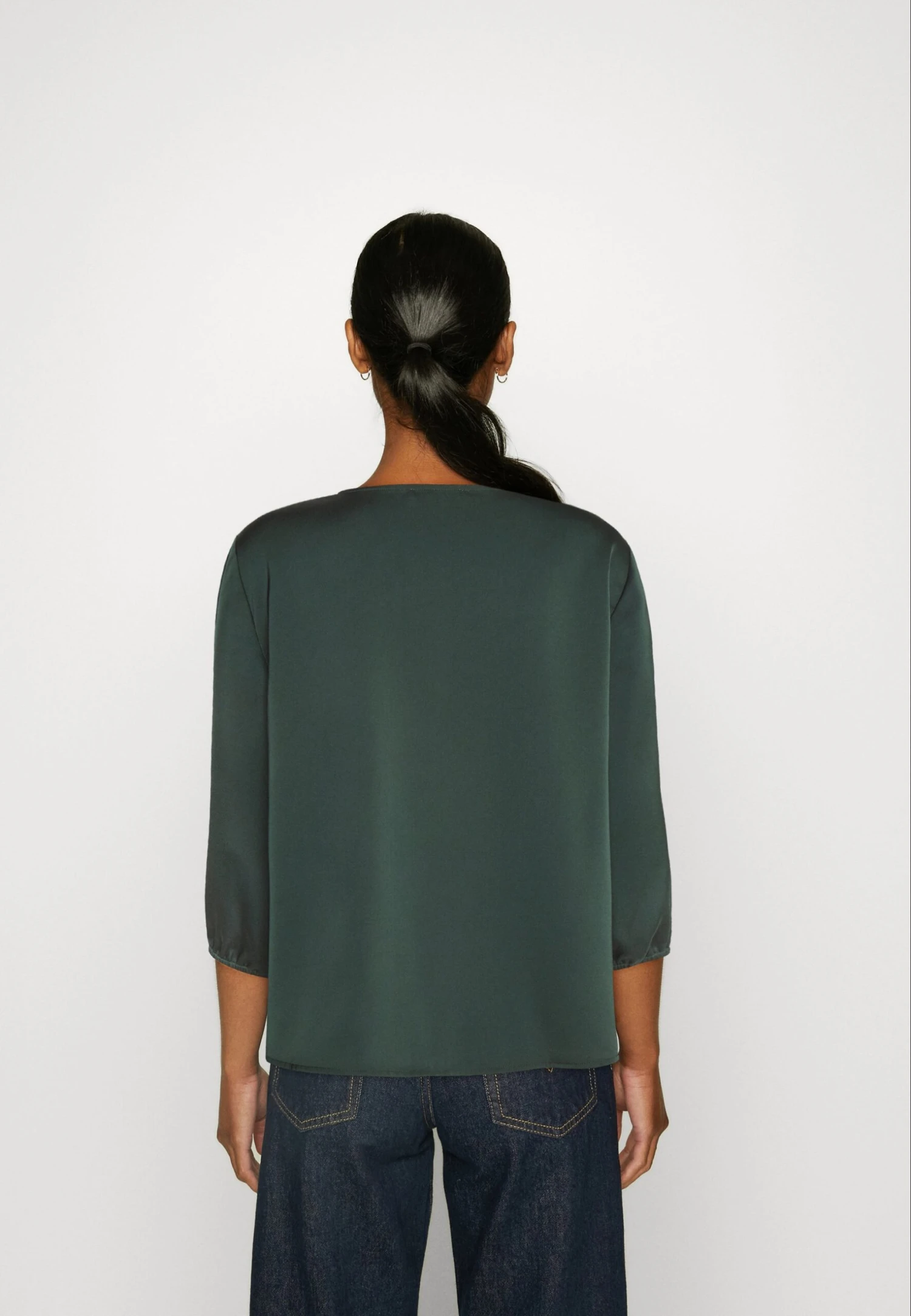 Anna Field Blusa - Dark Green - Imagen 3