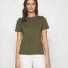 Anna Field Camiseta Básica - Khaki