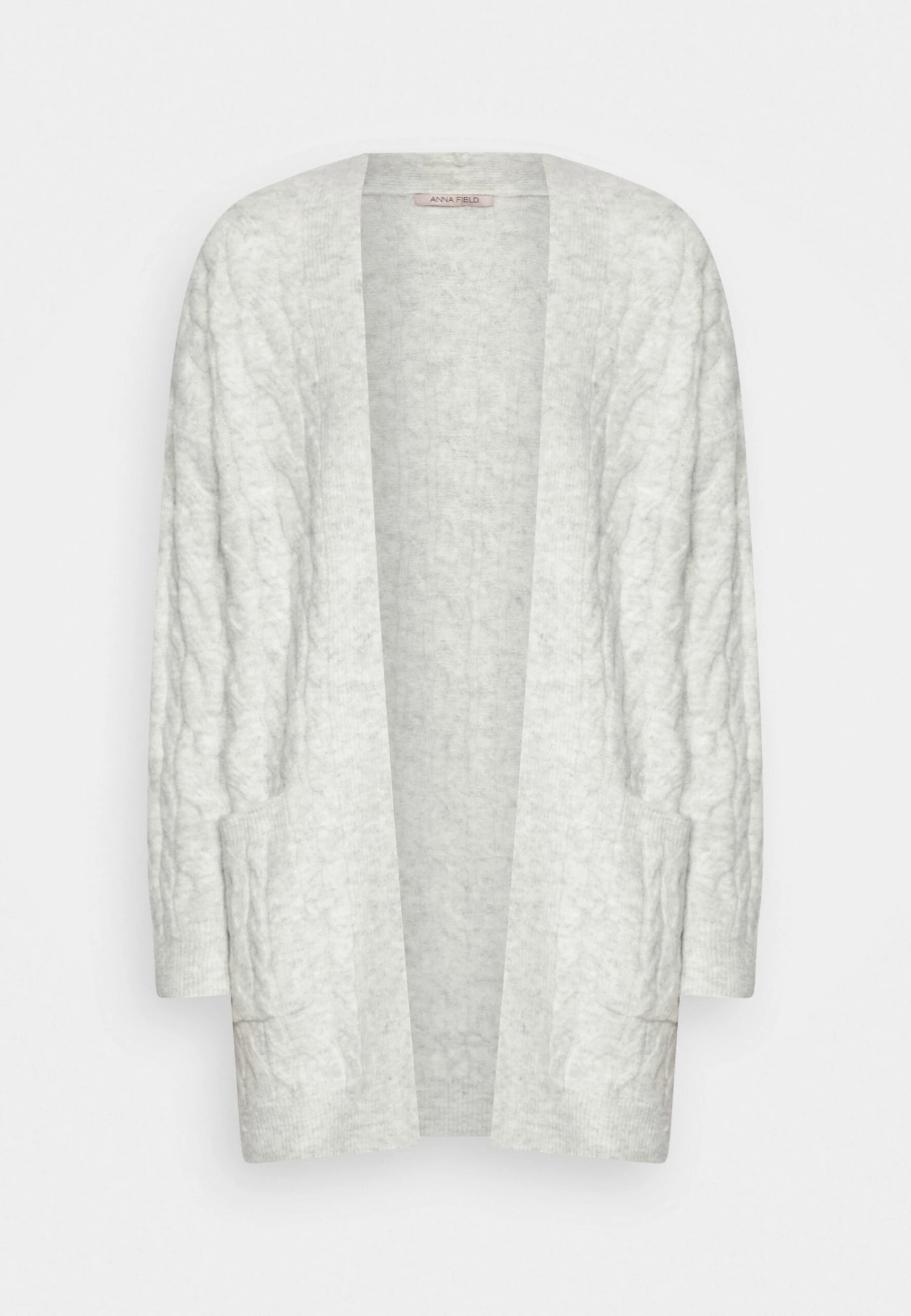 Anna Field Chaqueta De Punto - Mottled Grey - Imagen 5