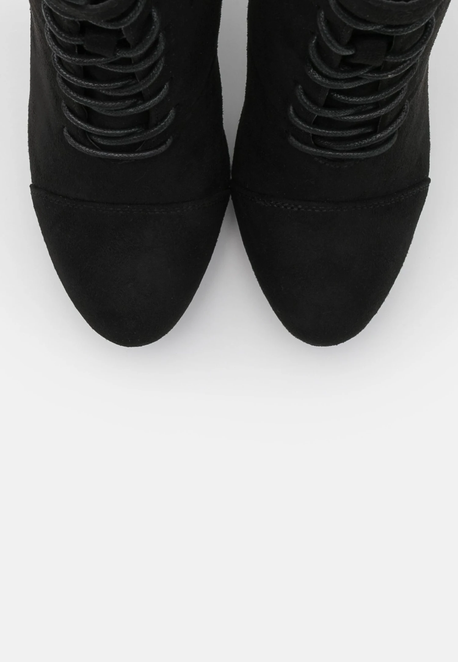 Botines Con Cordones - Black - Imagen 6