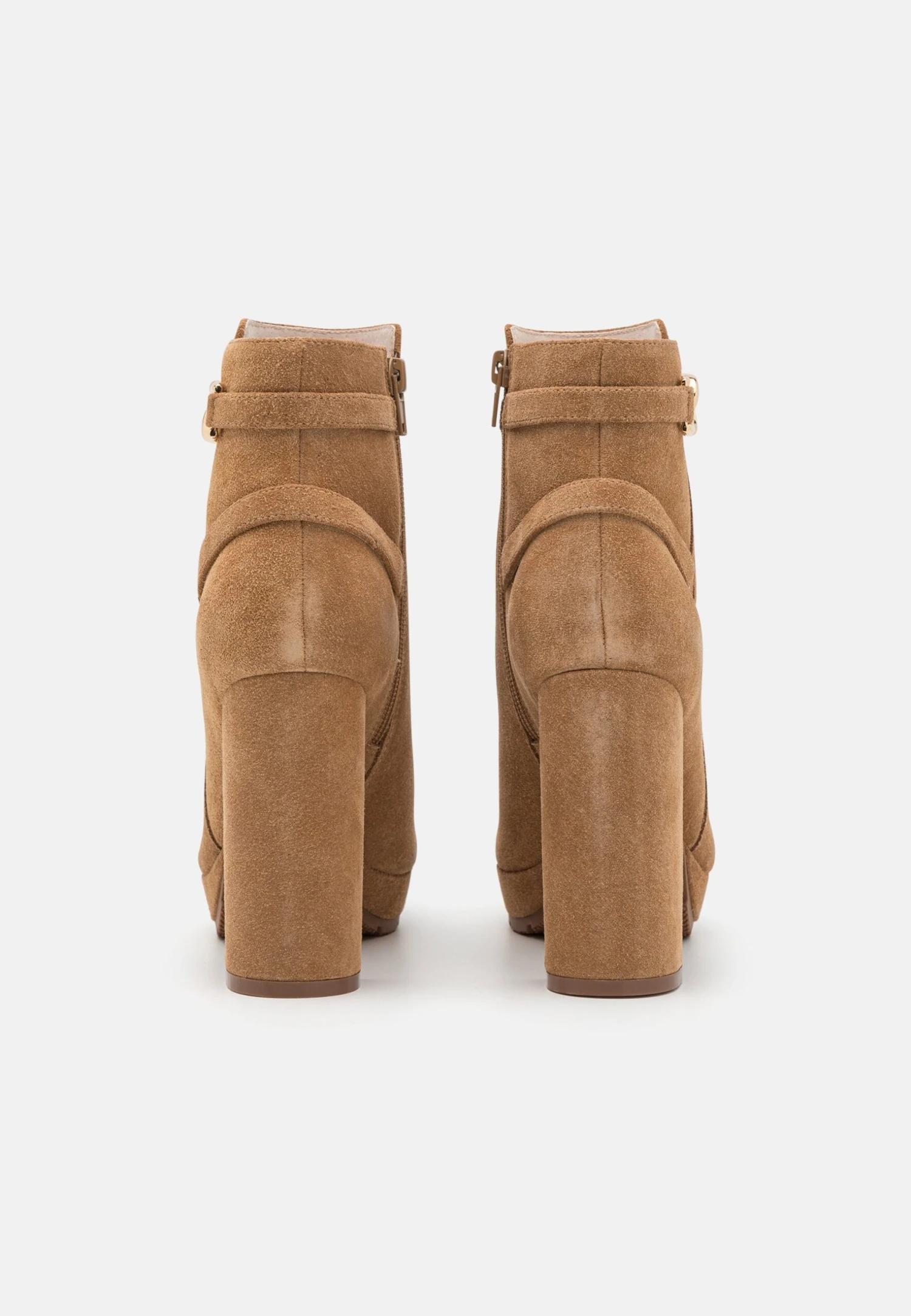 Anna Field Leather- Botines Con Plataforma - Cognac - Imagen 4