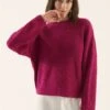 Anna Field Oversized - Jersey De Punto - Pink