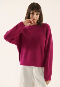 Anna Field Oversized - Jersey De Punto - Pink
