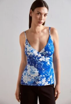 Anna Field Top - Blue