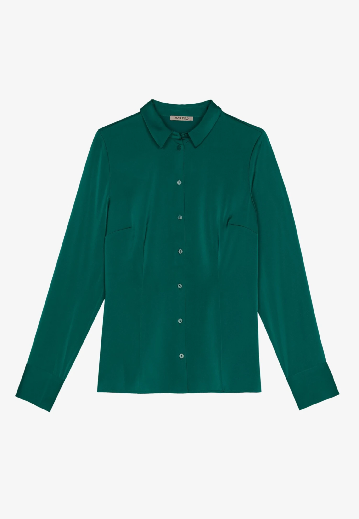 Anna Field Camisa - Dark Green - Imagen 5