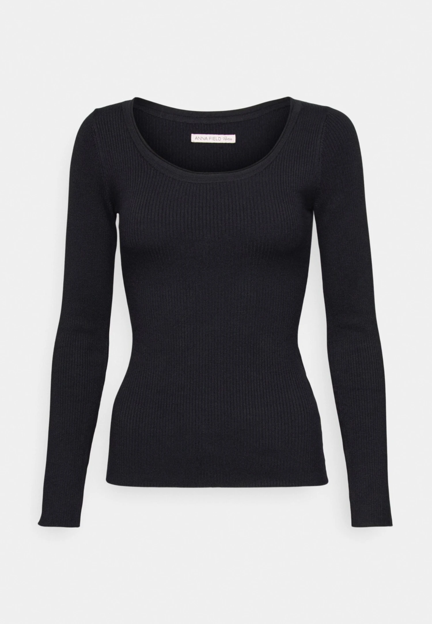 Button Detail - Jersey De Punto - Black - Imagen 4