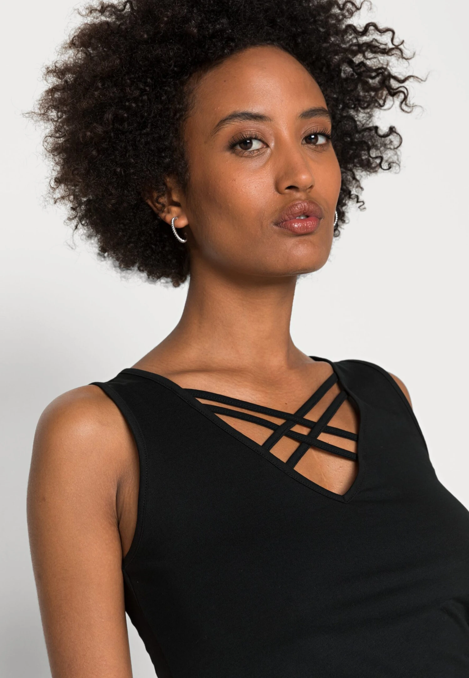 Anna Field Top - Black - Imagen 5