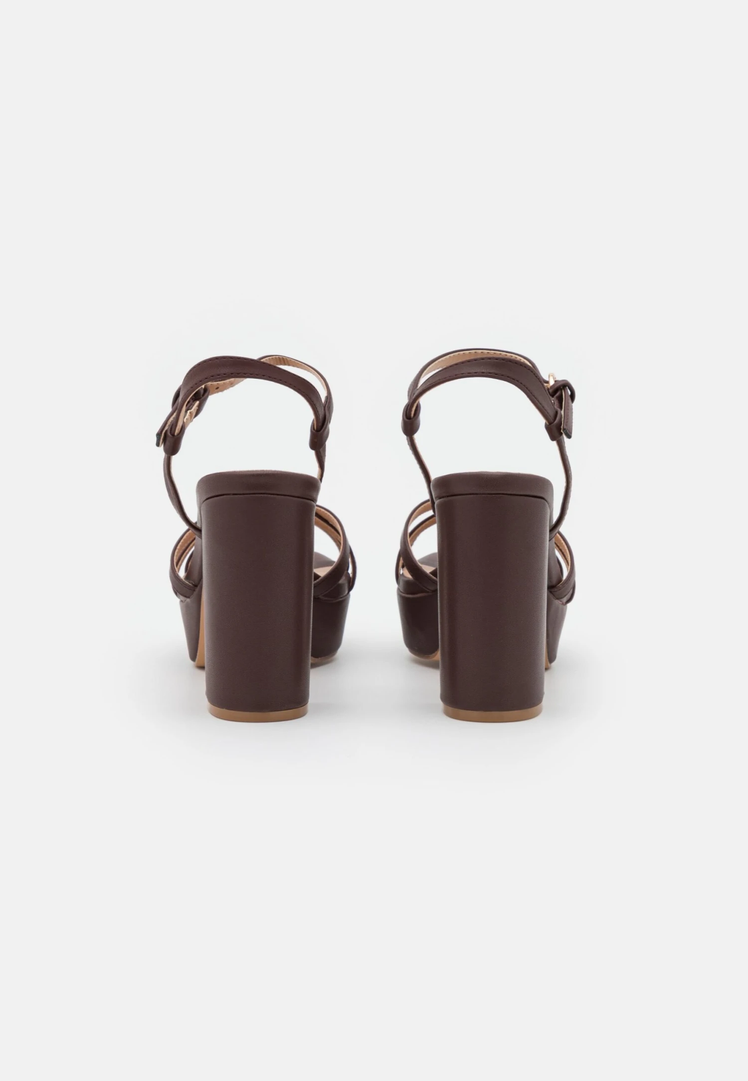 Anna Field Sandalias Con Plataforma - Dark Brown - Imagen 3