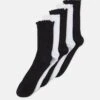 Anna Field 5 Pack - Calcetines - Black/White