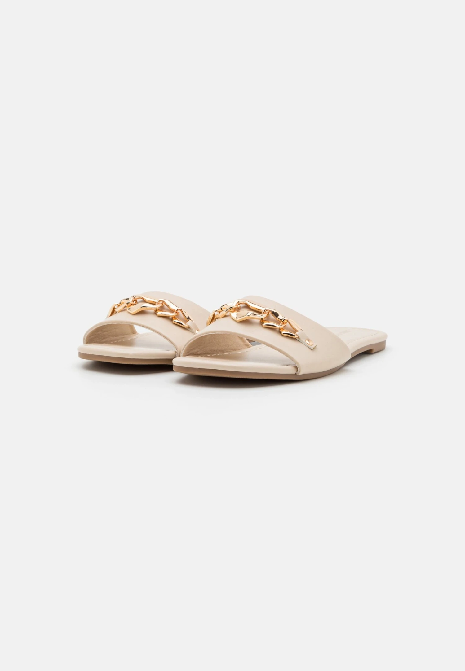 Wide Fit - Sandalias Planas - Beige - Imagen 3