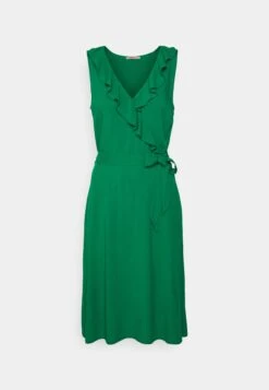 Anna Field Volant Midi Dress - Vestido Informal -Green