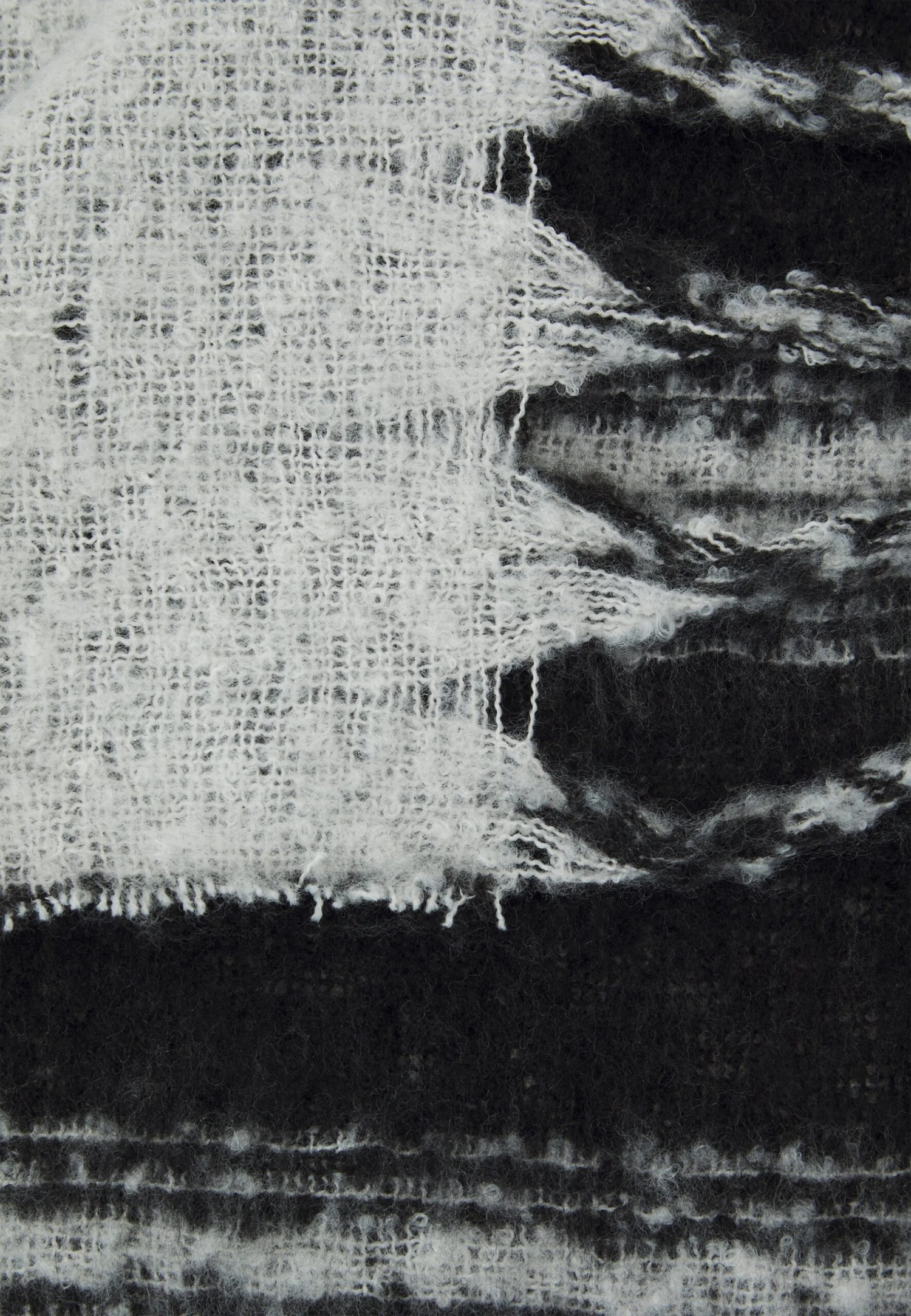 Anna Field Bufanda - Black/White - Imagen 2