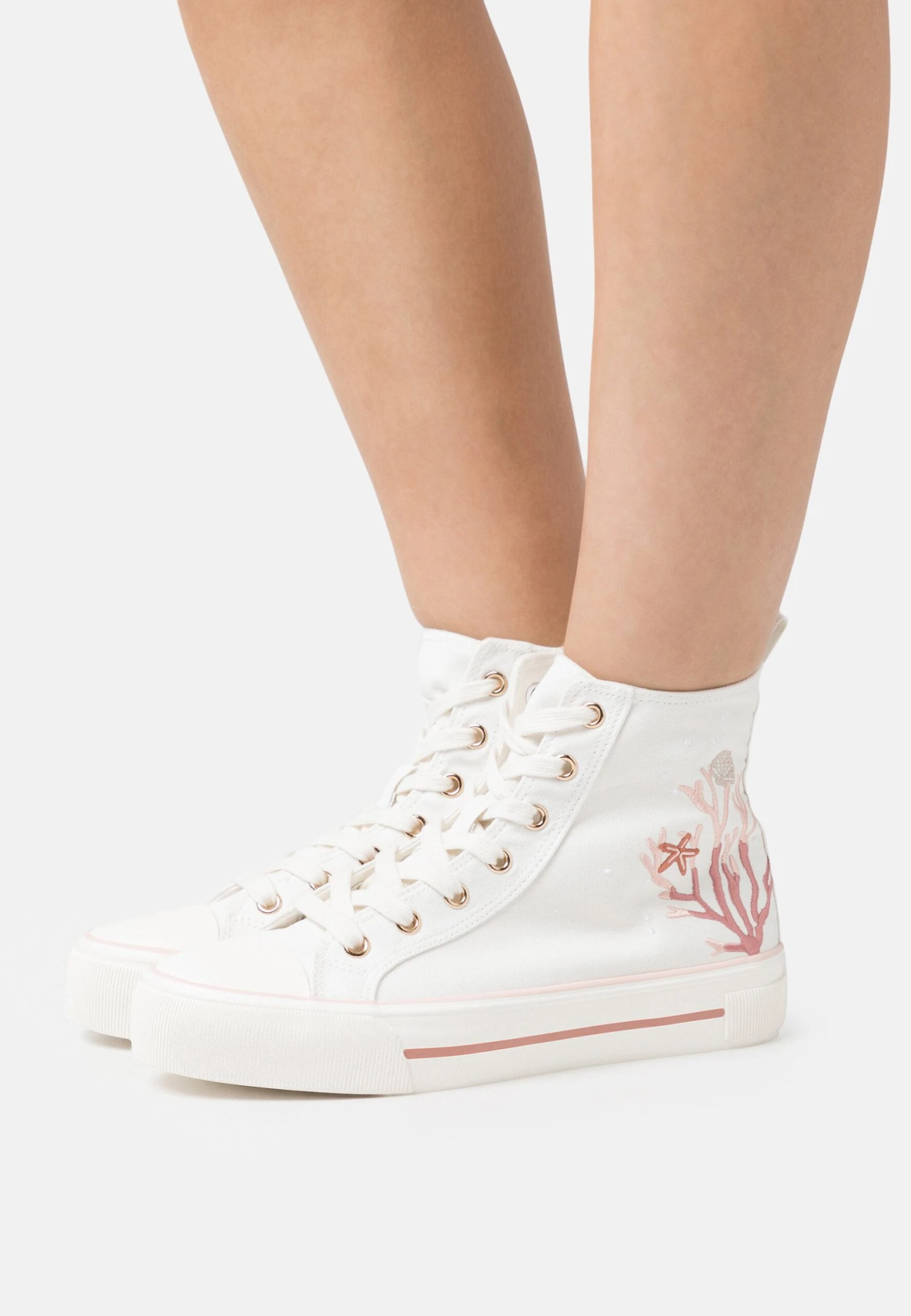 Anna Field Zapatillas Altas - Off White