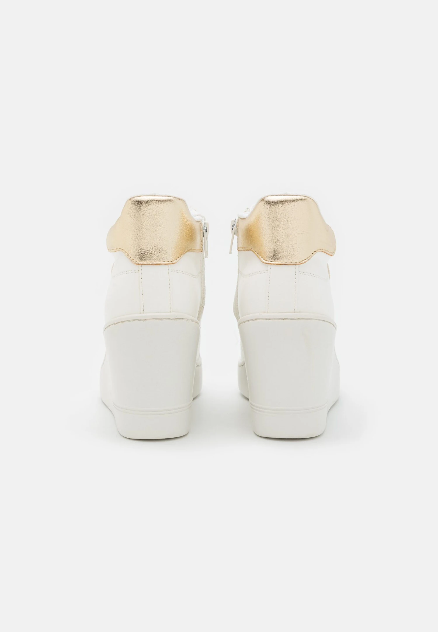 Anna Field Zapatillas Altas - White/Gold - Imagen 4