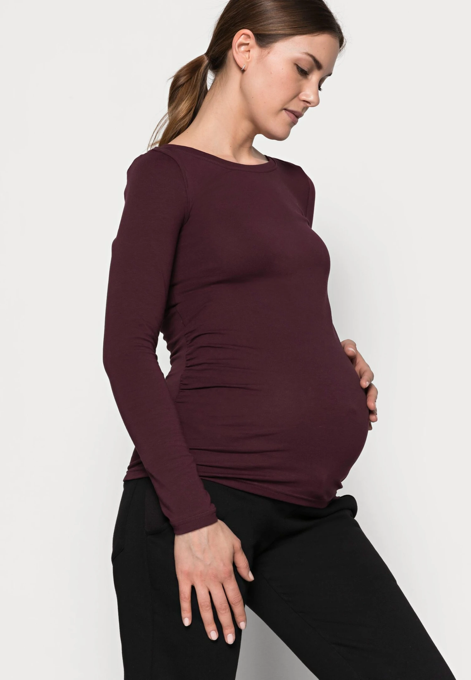 2 Pack - Camiseta De Manga Larga - Dark Green/Bordeaux - Imagen 5