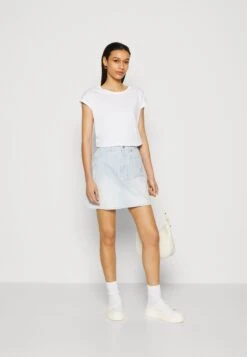 Anna Field 3 Pack - Camiseta Básica - White/Mottled Light Grey