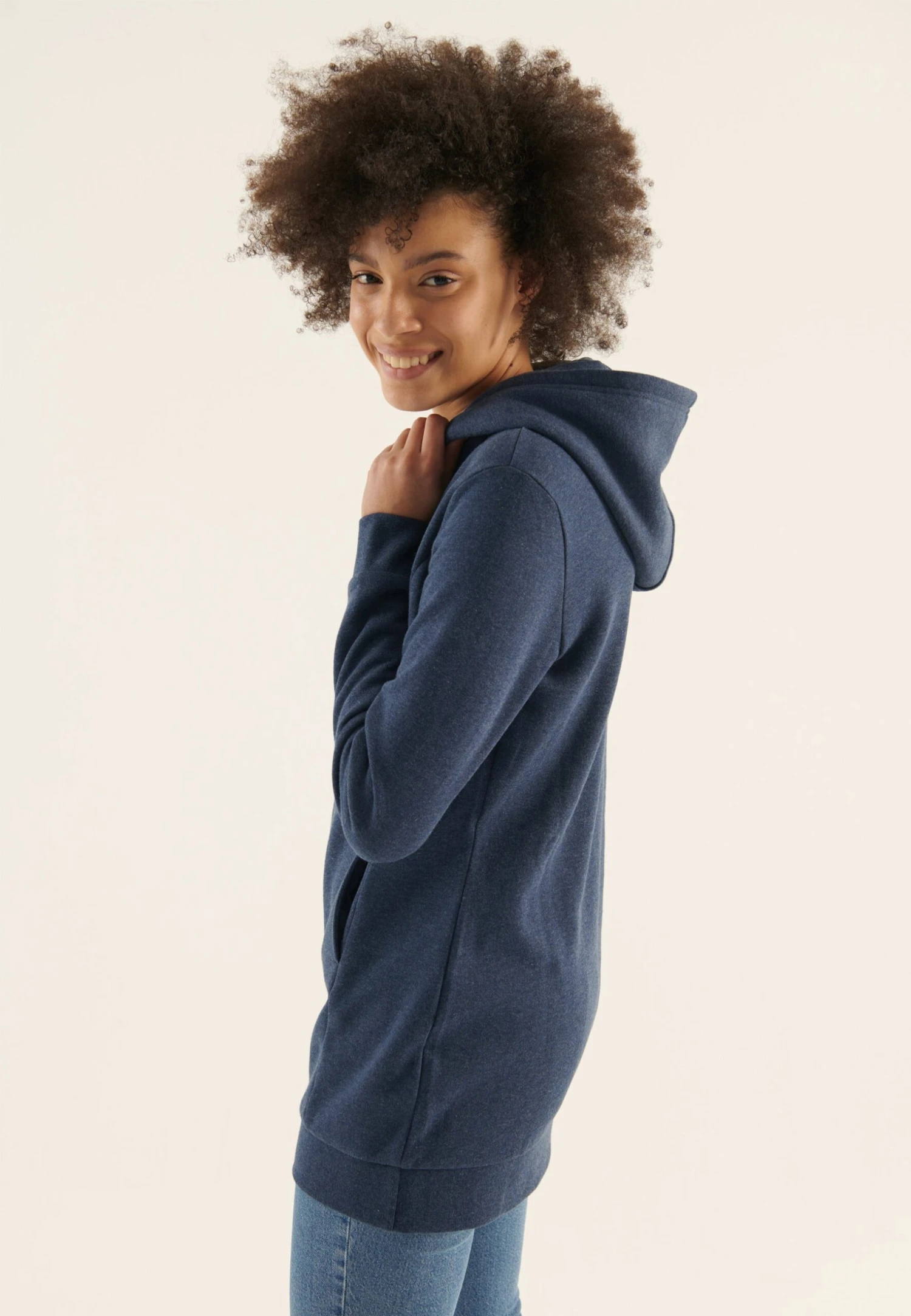 Anna Field Sudadera - Dark Blue/Mottled Blue - Imagen 4