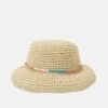 Anna Field Sombrero - Tan/Pink