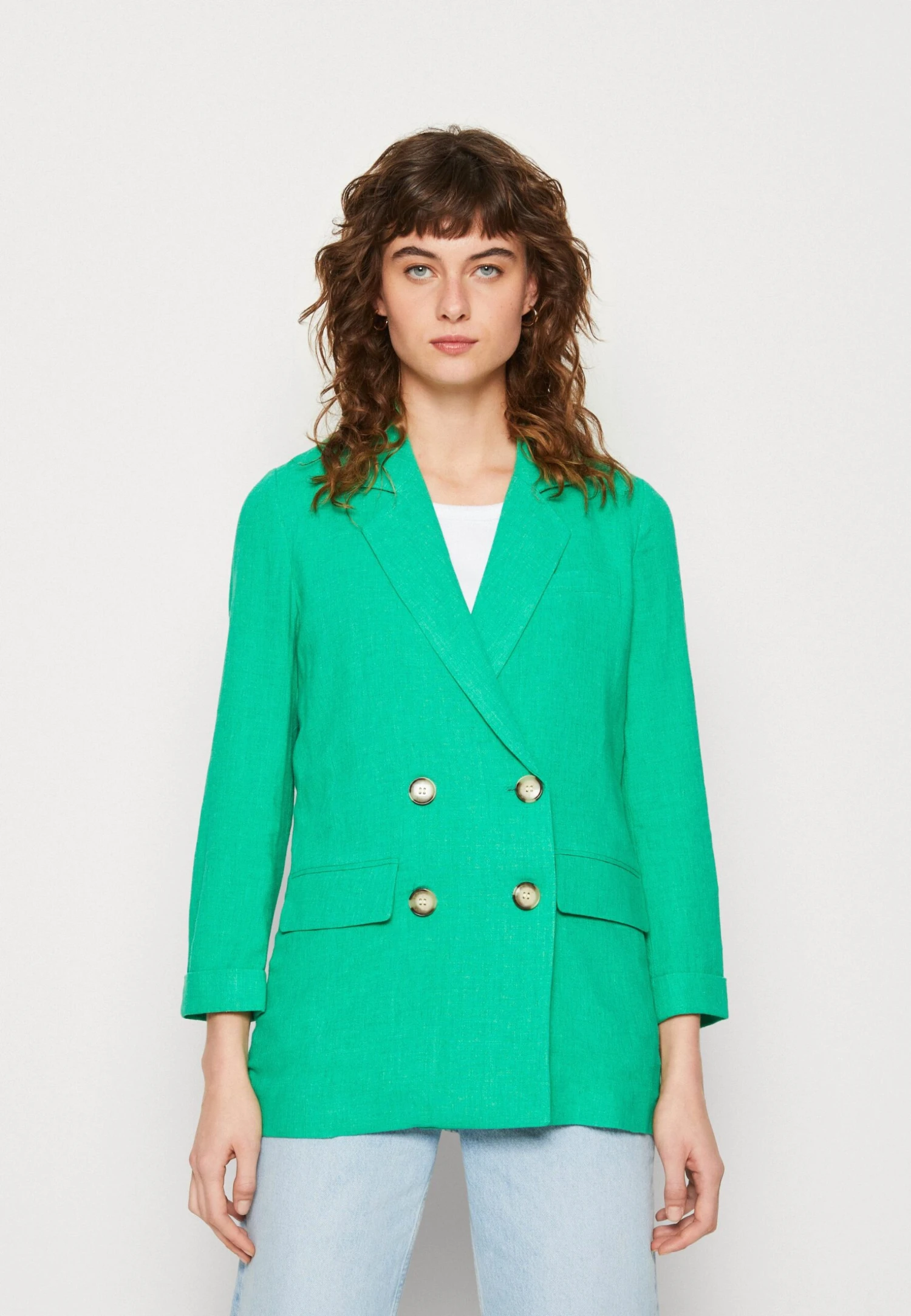 Anna Field Blazer - Green