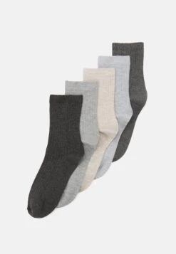 Anna Field 5 Pack - Calcetines - Black/Grey