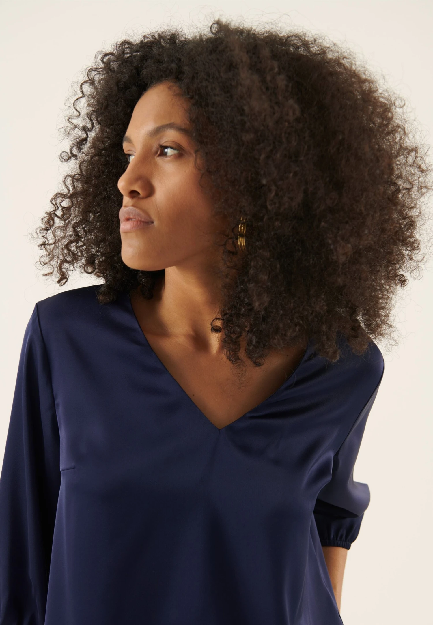 Anna Field Blusa - Dark Blue - Imagen 5