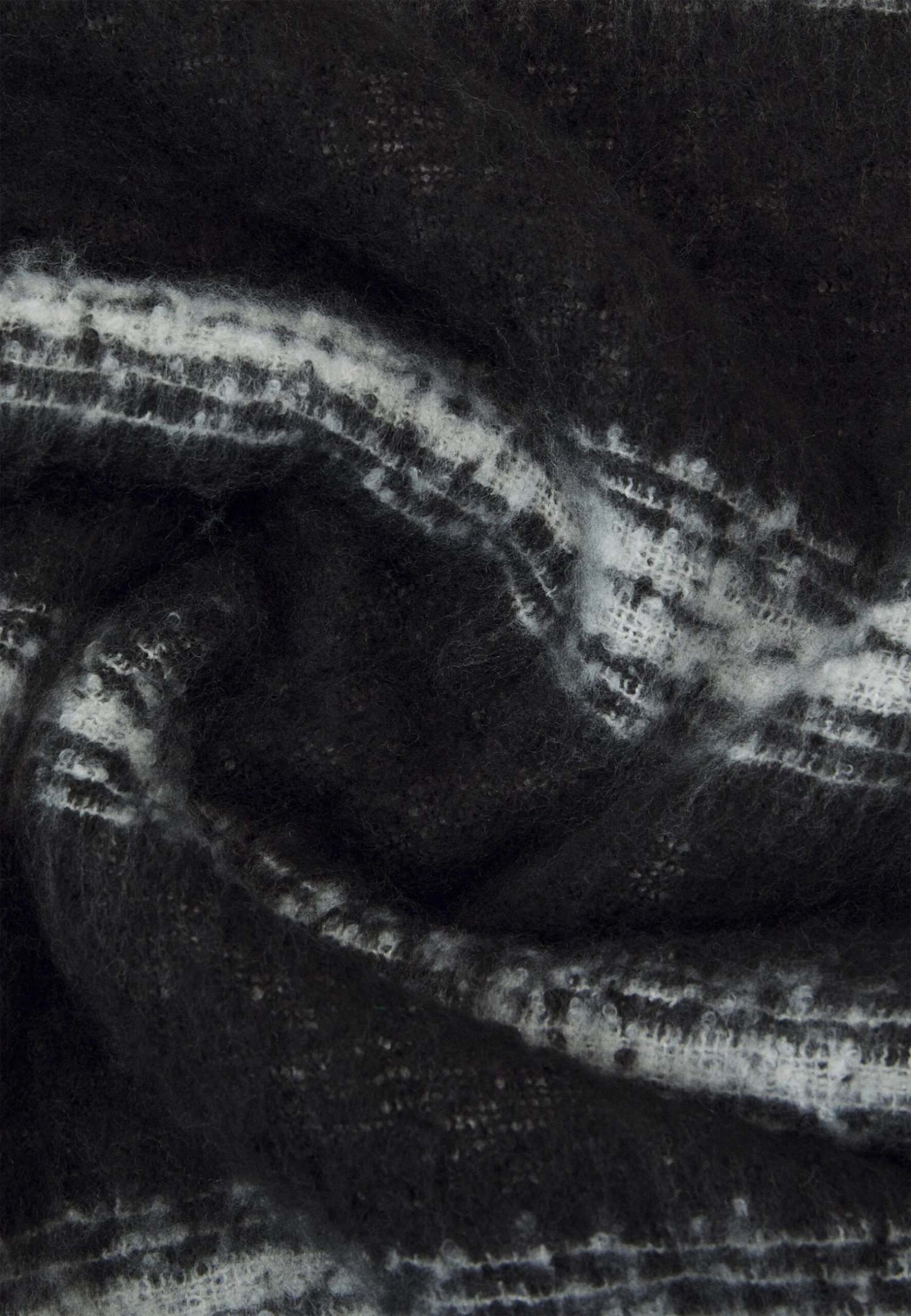 Anna Field Bufanda - Black/White - Imagen 3