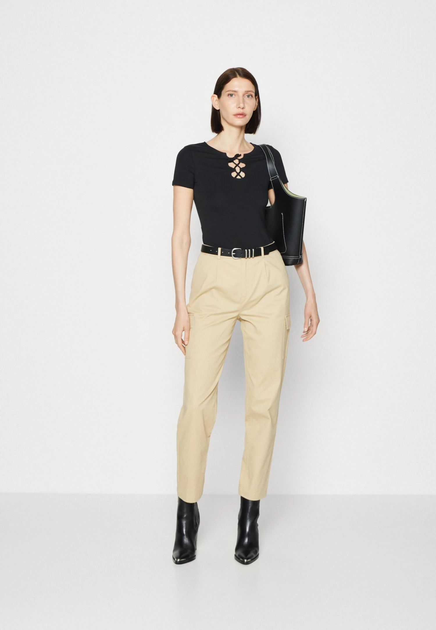 Anna Field Pantalones Cargo - Beige - Imagen 2