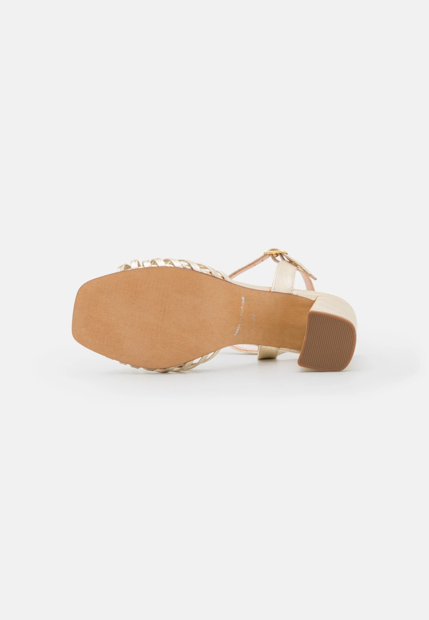 Anna Field Leather - Sandalias De Tac贸n - Gold - Imagen 5