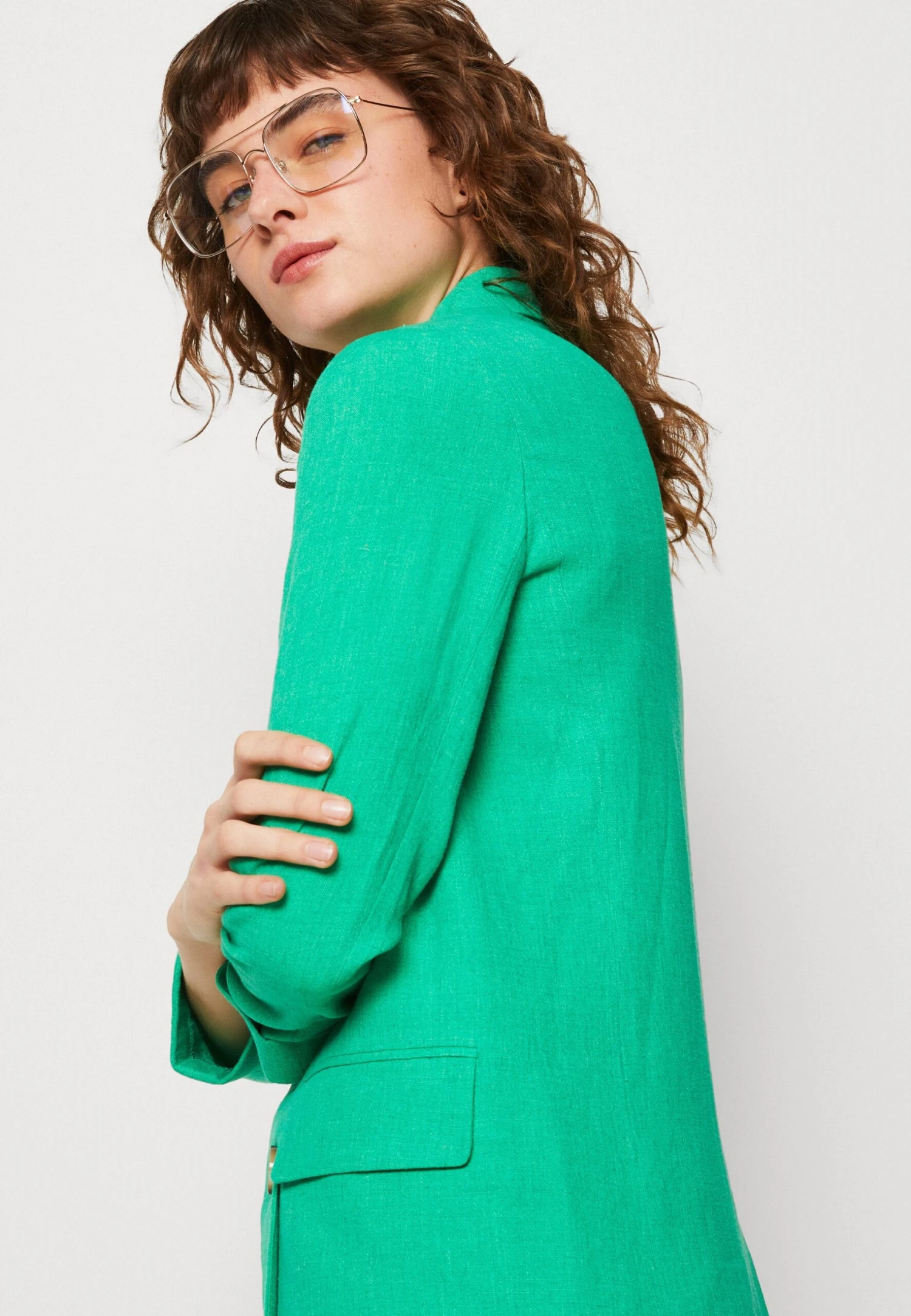 Anna Field Blazer - Green - Imagen 4