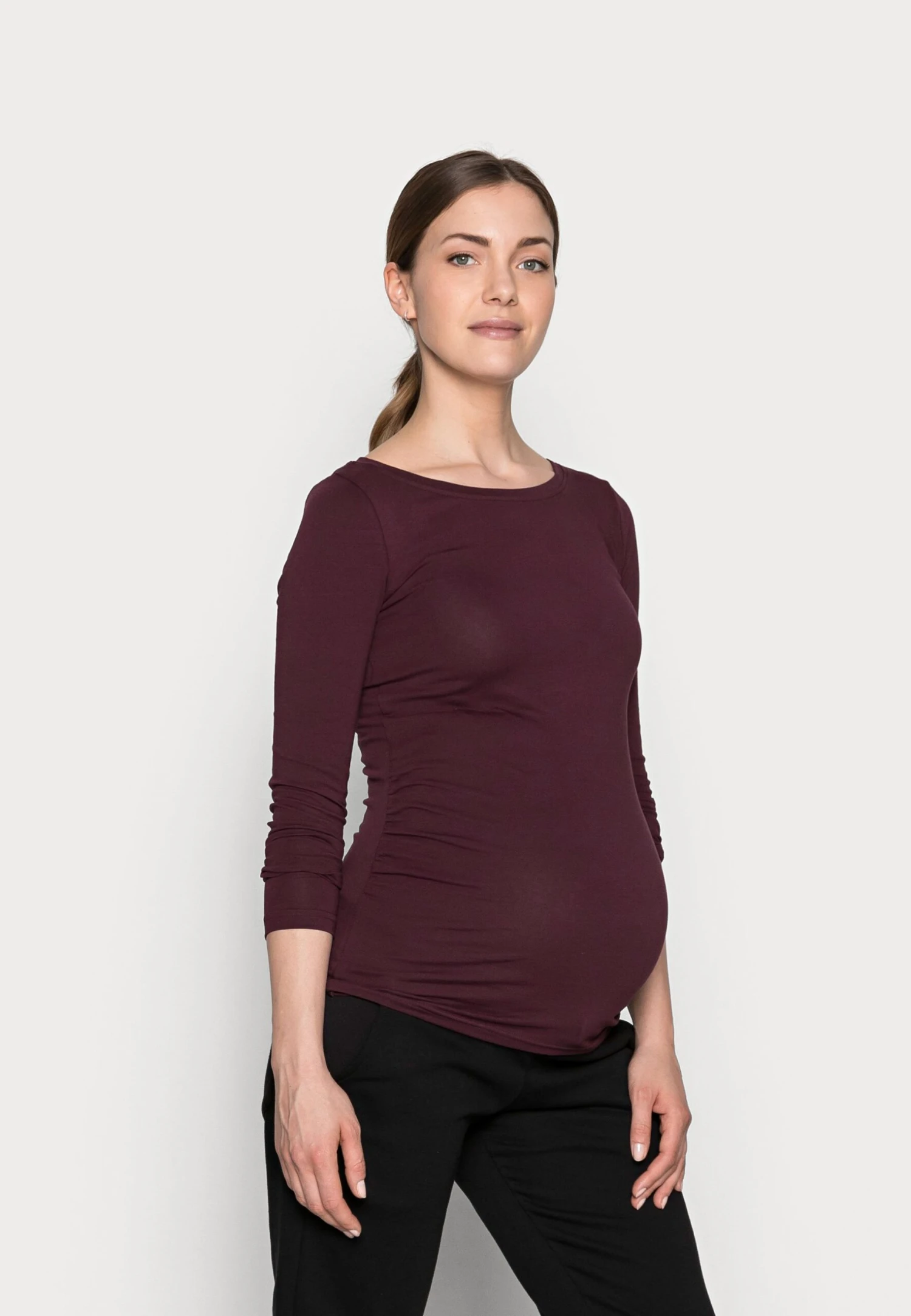 2 Pack - Camiseta De Manga Larga - Dark Green/Bordeaux - Imagen 2