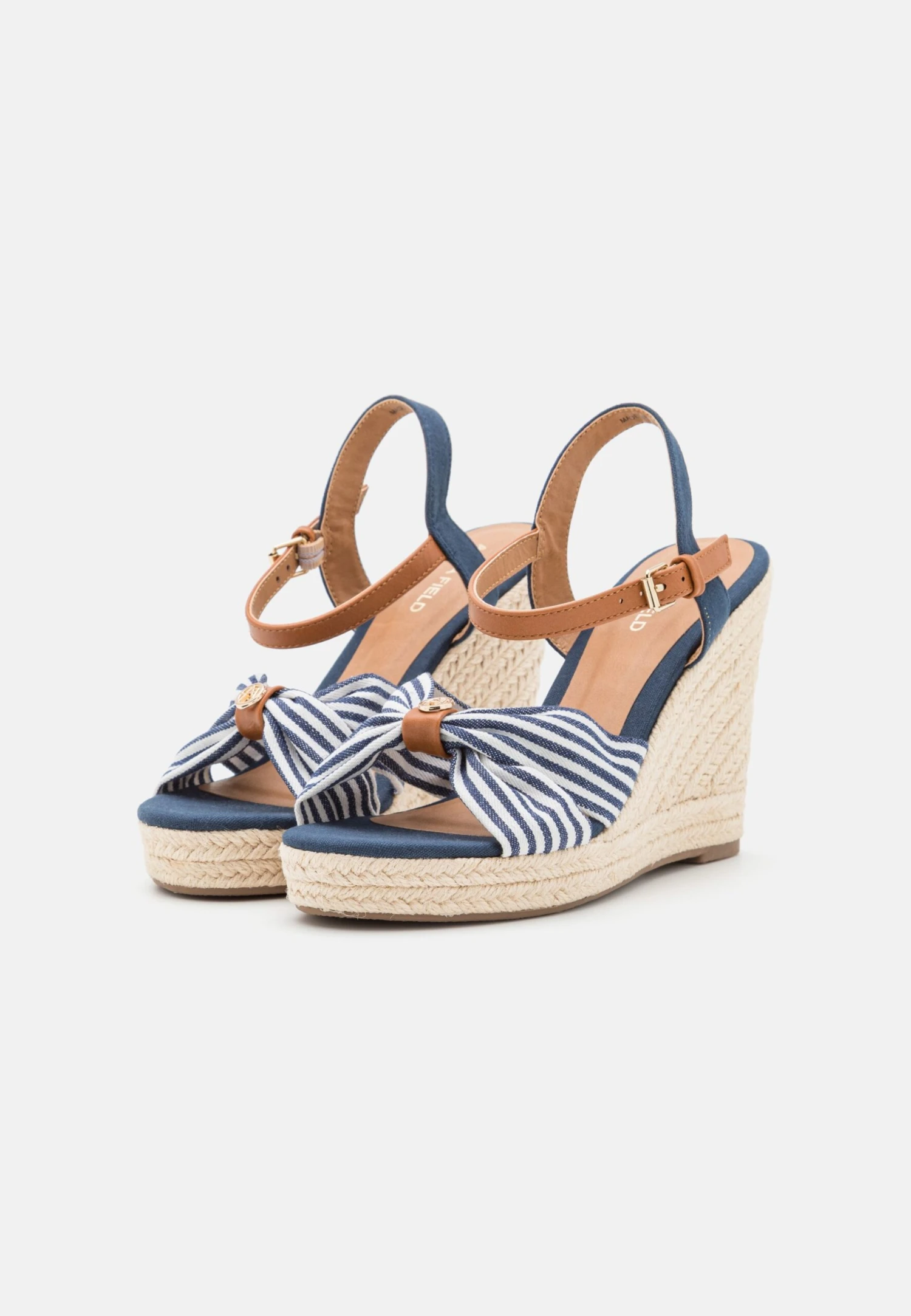 Anna Field Sandalias De Tac贸n - Dark Blue - Imagen 3