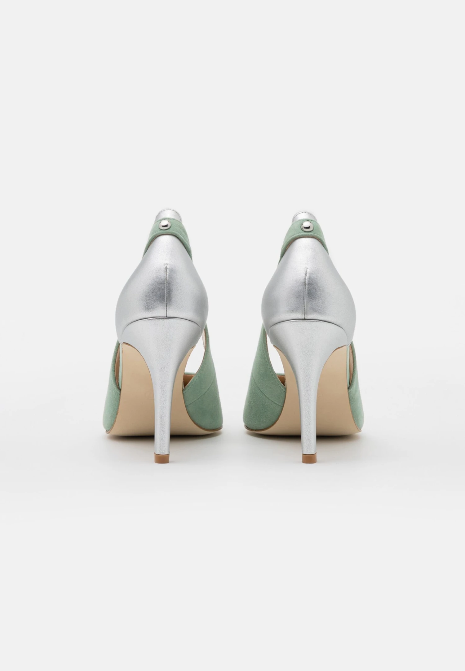 Anna Field Leather - Zapatos Altos - Mint/Silver - Imagen 4