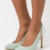 Anna Field Leather - Zapatos Altos - Mint/Silver