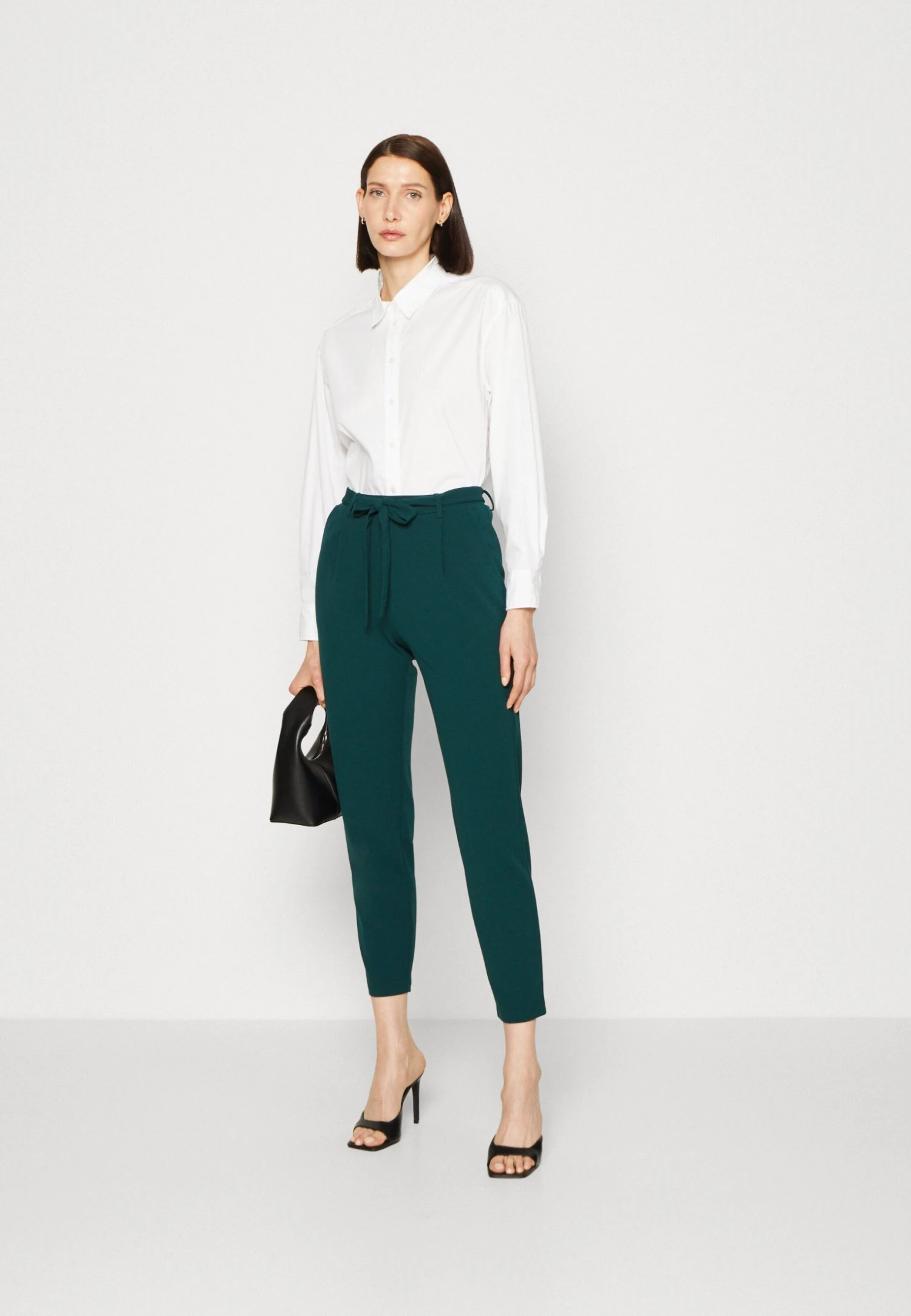 Anna Field Pantalones - Dark Green - Imagen 2